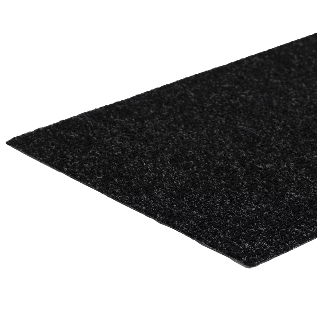 Trapmatten Zelfklevend 15 stuks 60x25 cm Zwart Rechthoekig is nu te koop bij PeponiXL, paradijselijk wonen!