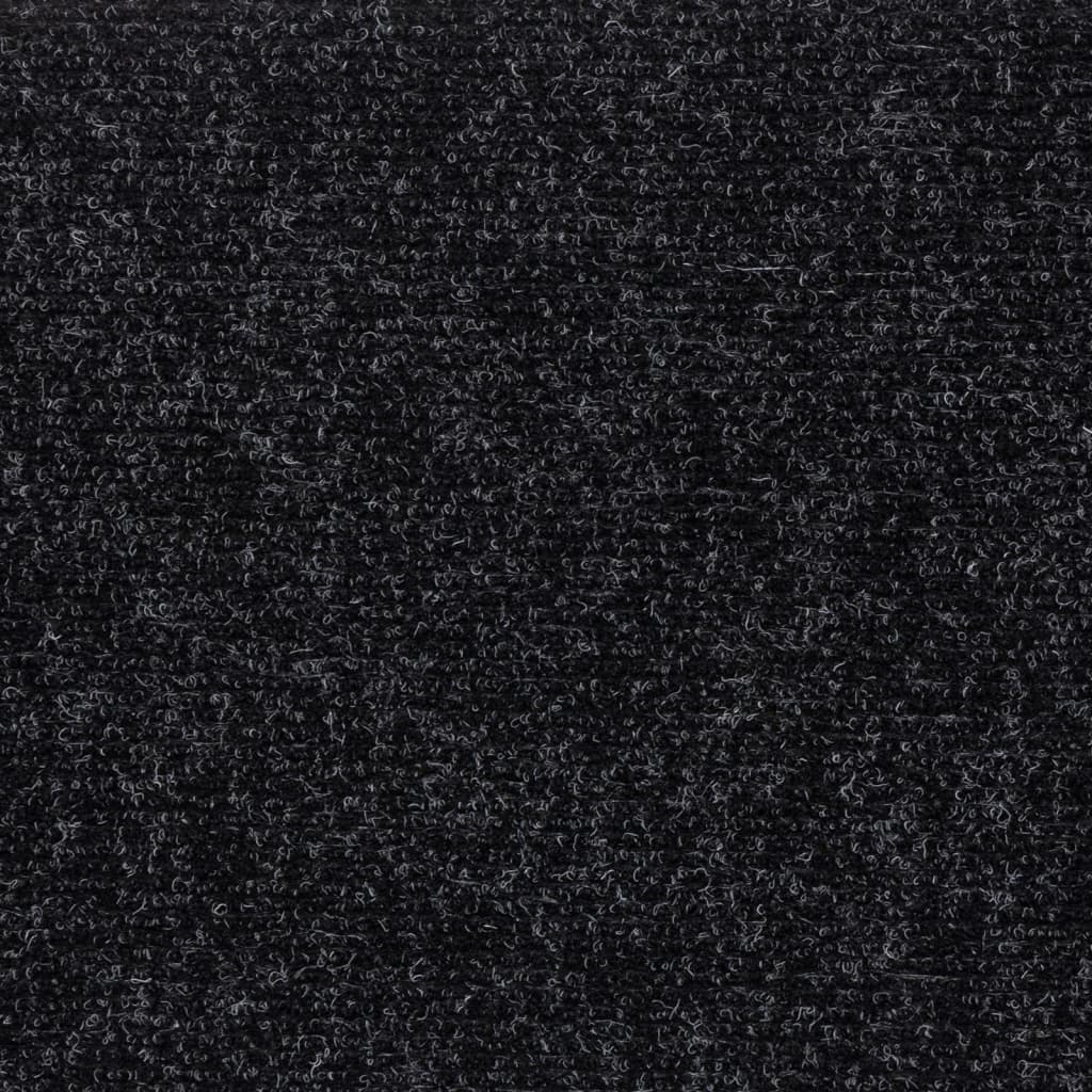 Trapmatten Zelfklevend 15 stuks 60x25 cm Zwart Rechthoekig is nu te koop bij PeponiXL, paradijselijk wonen!