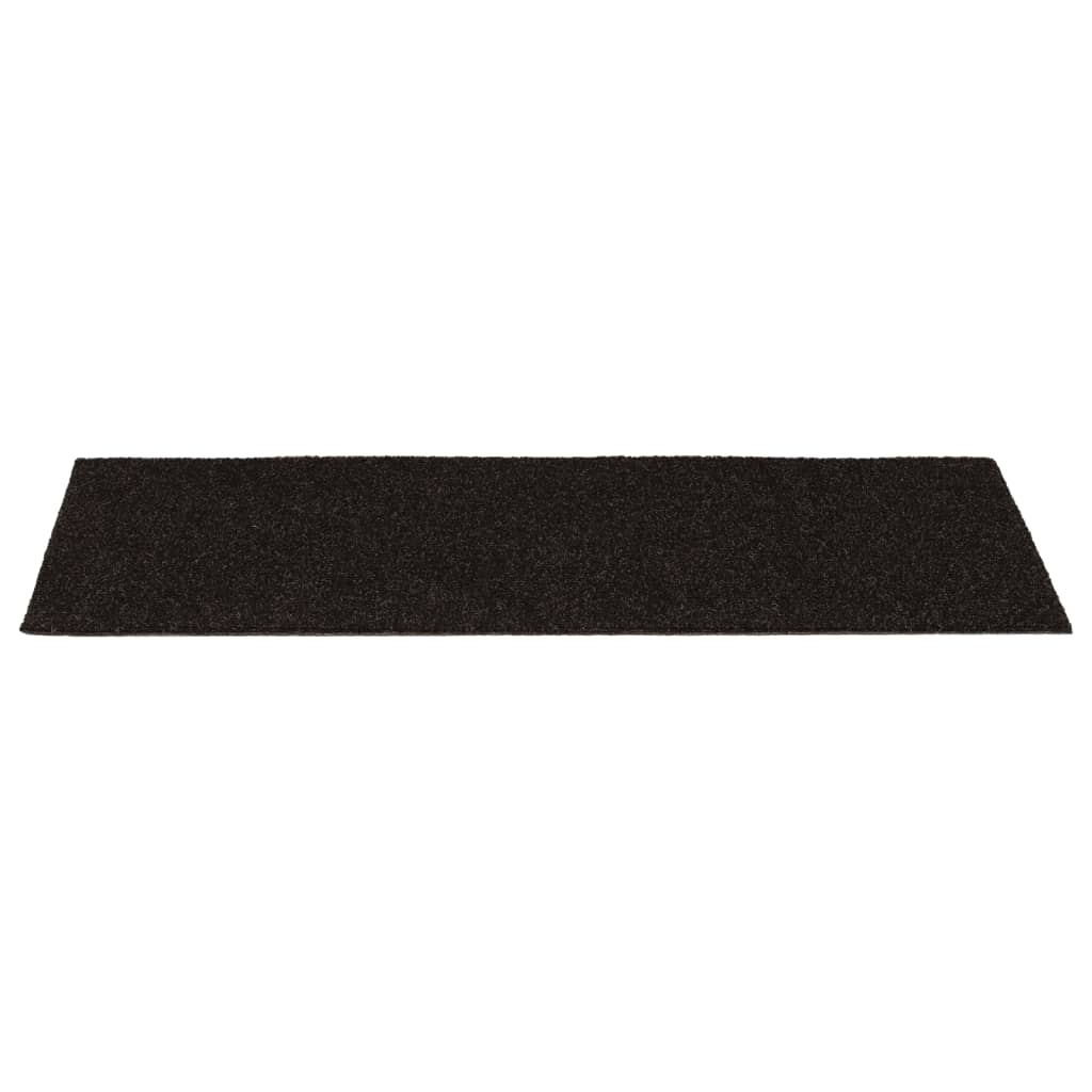 Trapmatten Zelfklevend 15 stuks 60x25 cm Donkerbruin Rechthoekig is nu te koop bij PeponiXL, paradijselijk wonen!
