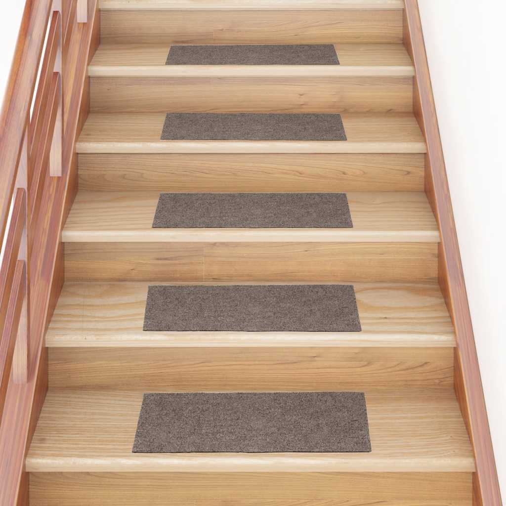 Trapmatten zelfklevend 15 stuks 60x25 cm beige rechthoekig is nu te koop bij PeponiXL, paradijselijk wonen!