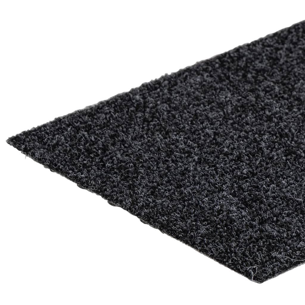 Trapmatten zelfklevend 15 stuks 76x20 cm donkergrijs rechthoekig is nu te koop bij PeponiXL, paradijselijk wonen!