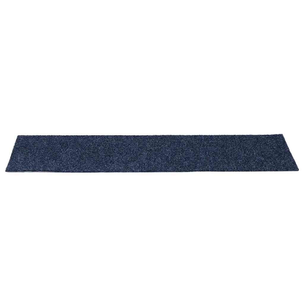 Trapmatten Zelfklevend 15 stuks 76x20 cm Grijs Blauw Rechthoekig is nu te koop bij PeponiXL, paradijselijk wonen!