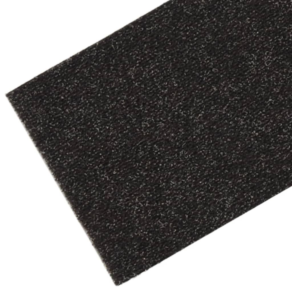 Trapmatten zelfklevend 15 stuks 76x20 cm bruin rechthoekig is nu te koop bij PeponiXL, paradijselijk wonen!