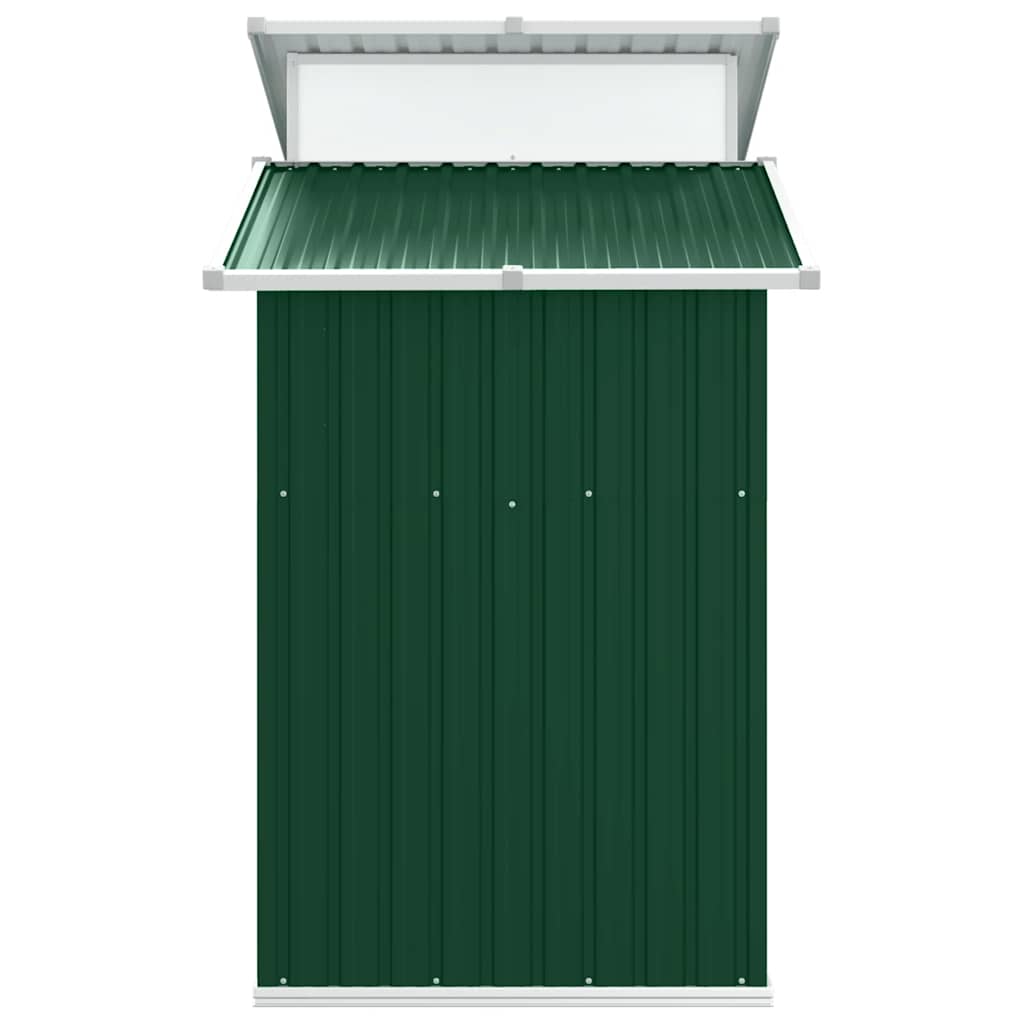 Tuinschuur 270x130x208,5 cm gegalvaniseerd staal groen is nu te koop bij PeponiXL, paradijselijk wonen!