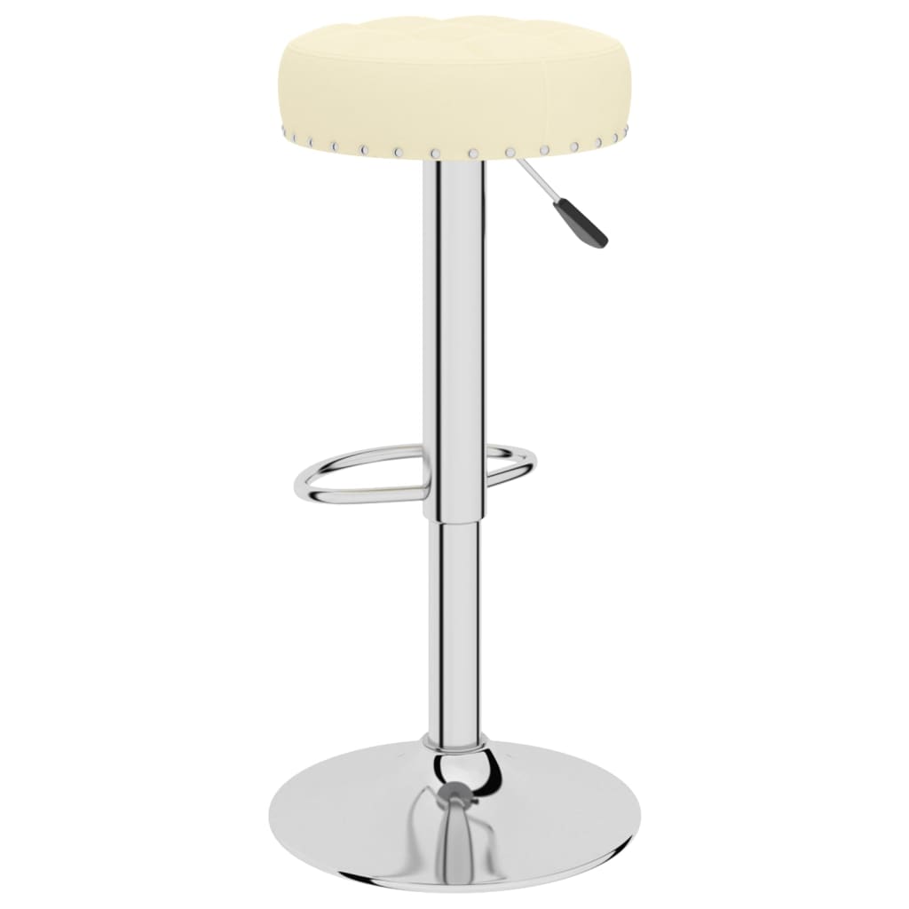 Barkrukken 2 st stof crèmekleurig is nu te koop bij PeponiXL, paradijselijk wonen!
