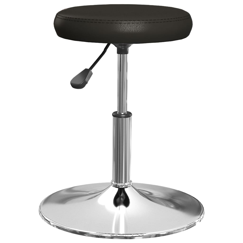 Eetkamerstoelen 2 st kunstleer zwart is nu te koop bij PeponiXL, paradijselijk wonen!