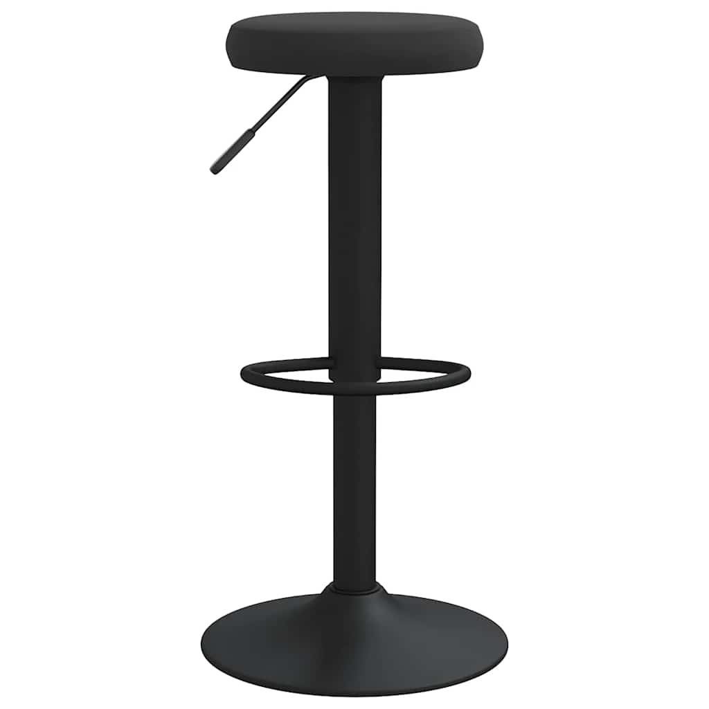 Barkrukken 2 st fluweel zwart is nu te koop bij PeponiXL, paradijselijk wonen!