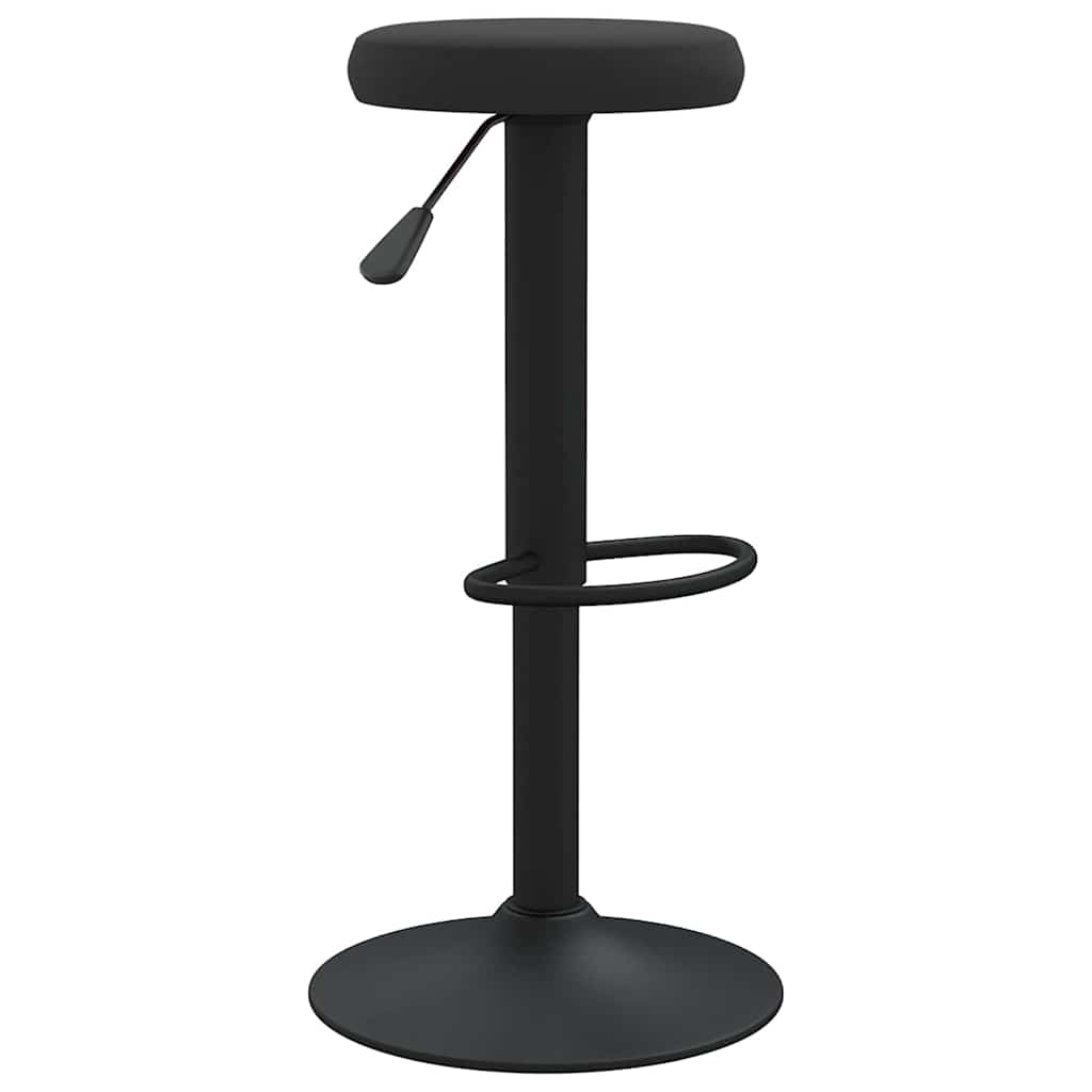 Barkrukken 2 st fluweel zwart is nu te koop bij PeponiXL, paradijselijk wonen!
