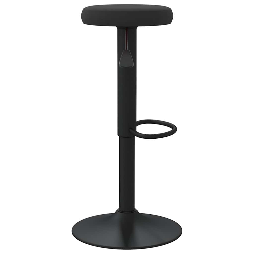 Barkrukken 2 st fluweel zwart is nu te koop bij PeponiXL, paradijselijk wonen!