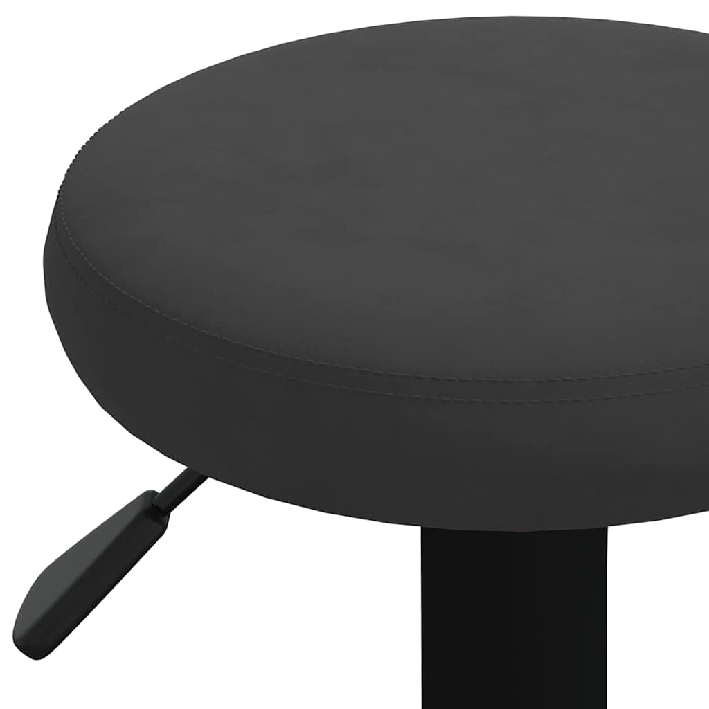 Barkrukken 2 st fluweel zwart is nu te koop bij PeponiXL, paradijselijk wonen!