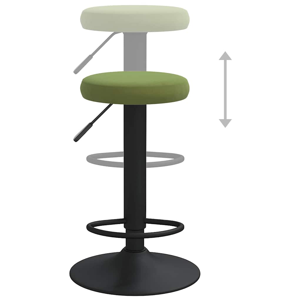 Barkrukken 2 st fluweel lichtgroen is nu te koop bij PeponiXL, paradijselijk wonen!