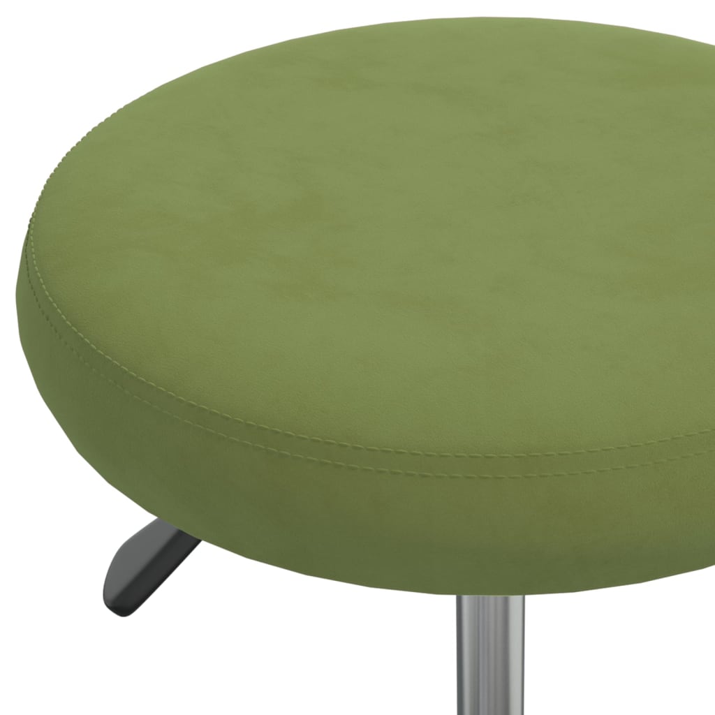 Kantoorstoel draaibaar fluweel lichtgroen is nu te koop bij PeponiXL, paradijselijk wonen!