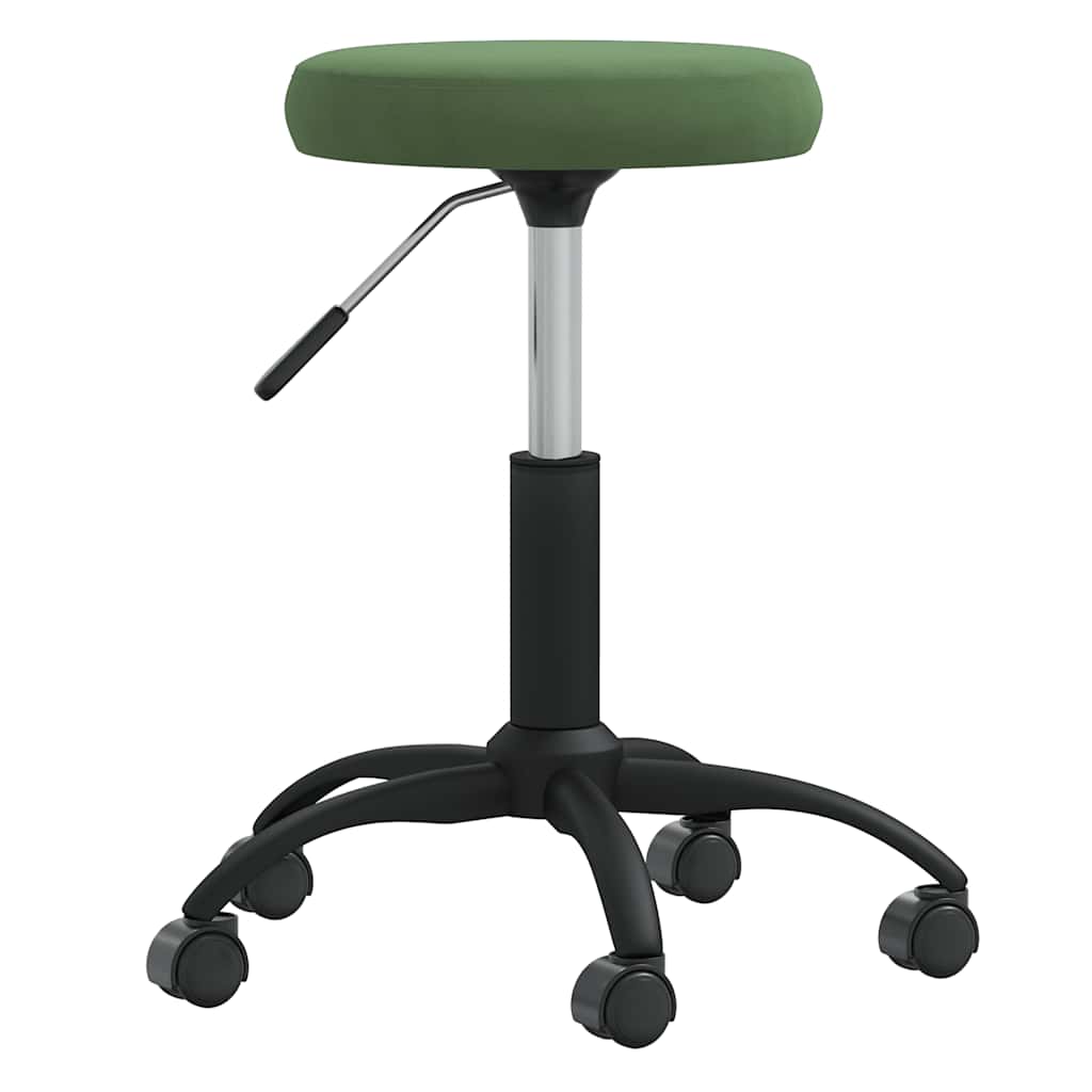 Kantoorstoel draaibaar fluweel donkergroen is nu te koop bij PeponiXL, paradijselijk wonen!