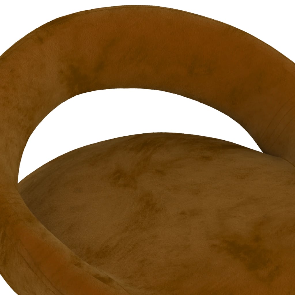 Barkrukken 2 st fluweel bruin is nu te koop bij PeponiXL, paradijselijk wonen!