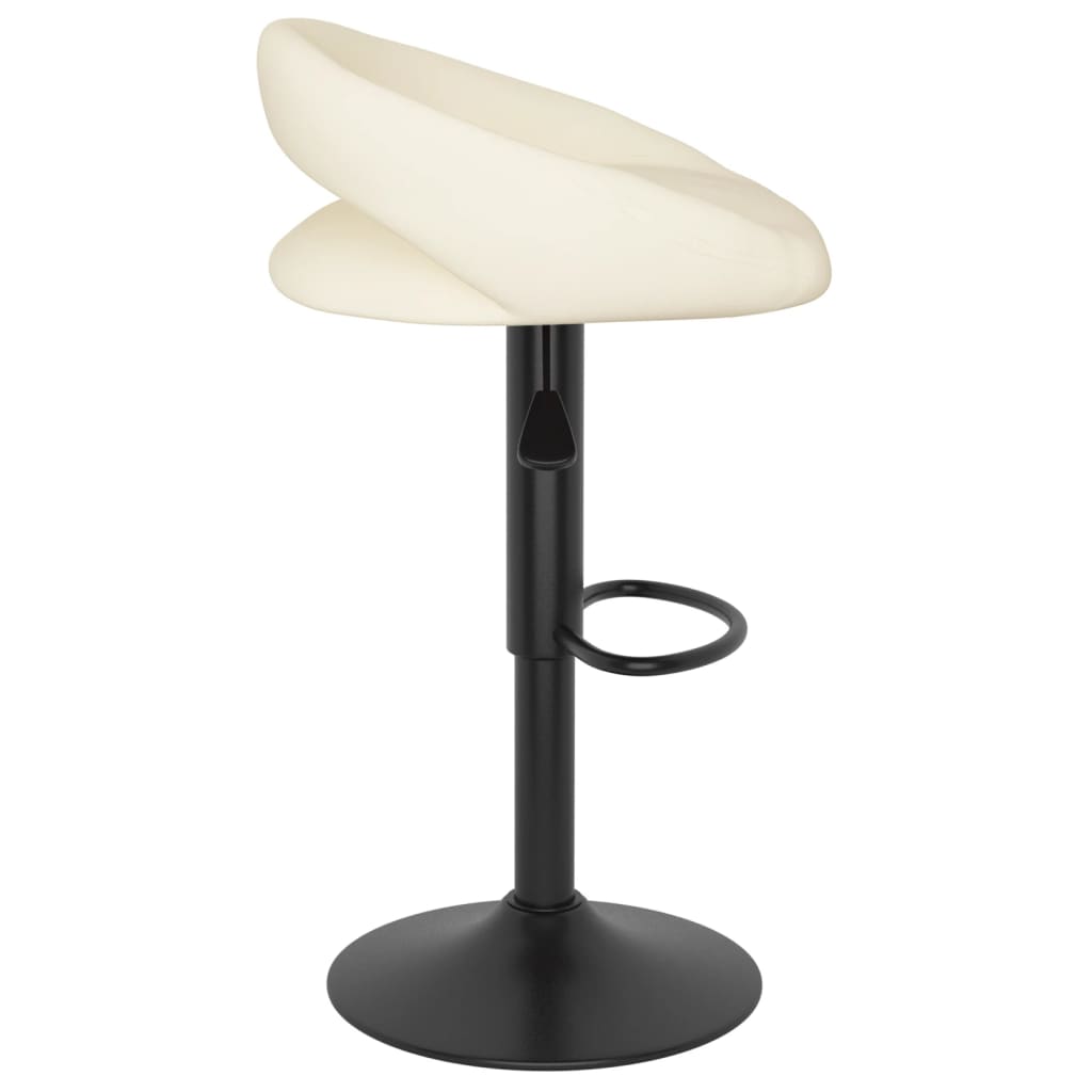 Barkrukken 2 st fluweel crèmekleurig is nu te koop bij PeponiXL, paradijselijk wonen!