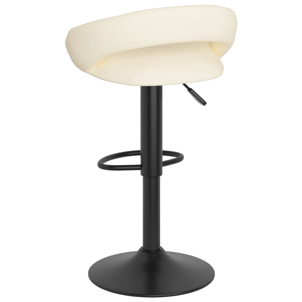 Barkrukken 2 st fluweel crèmekleurig is nu te koop bij PeponiXL, paradijselijk wonen!