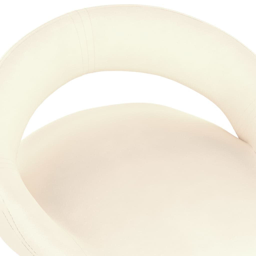 Barkrukken 2 st fluweel crèmekleurig is nu te koop bij PeponiXL, paradijselijk wonen!