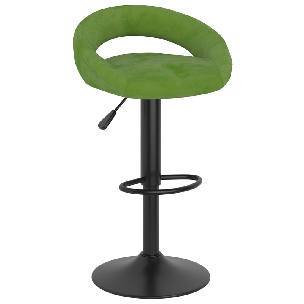 Barkrukken 2 st fluweel lichtgroen is nu te koop bij PeponiXL, paradijselijk wonen!