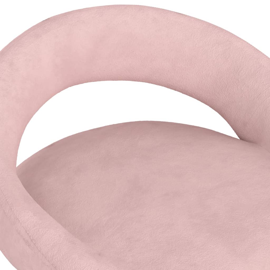 Barkrukken 2 st fluweel roze is nu te koop bij PeponiXL, paradijselijk wonen!