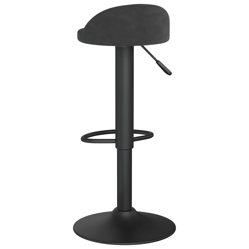 Barkruk fluweel zwart is nu te koop bij PeponiXL, paradijselijk wonen!
