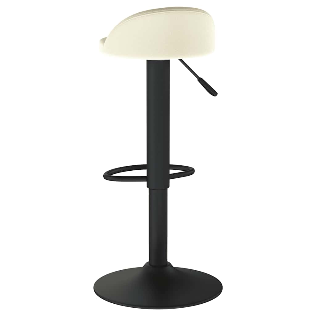 Barkruk fluweel crèmekleurig is nu te koop bij PeponiXL, paradijselijk wonen!