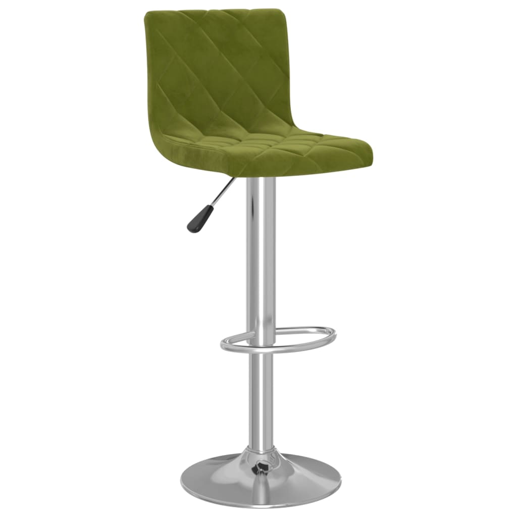 Barkrukken 2 st fluweel lichtgroen is nu te koop bij PeponiXL, paradijselijk wonen!