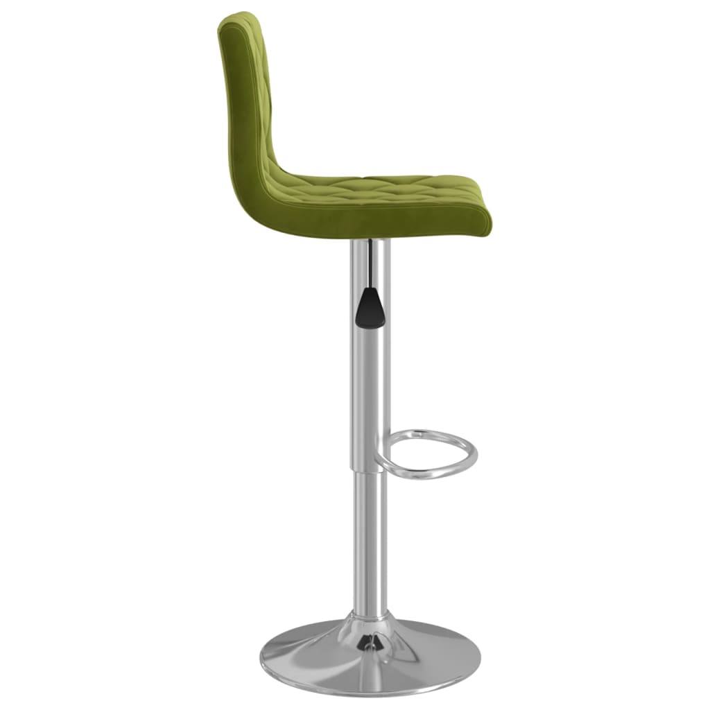 Barkrukken 2 st fluweel lichtgroen is nu te koop bij PeponiXL, paradijselijk wonen!