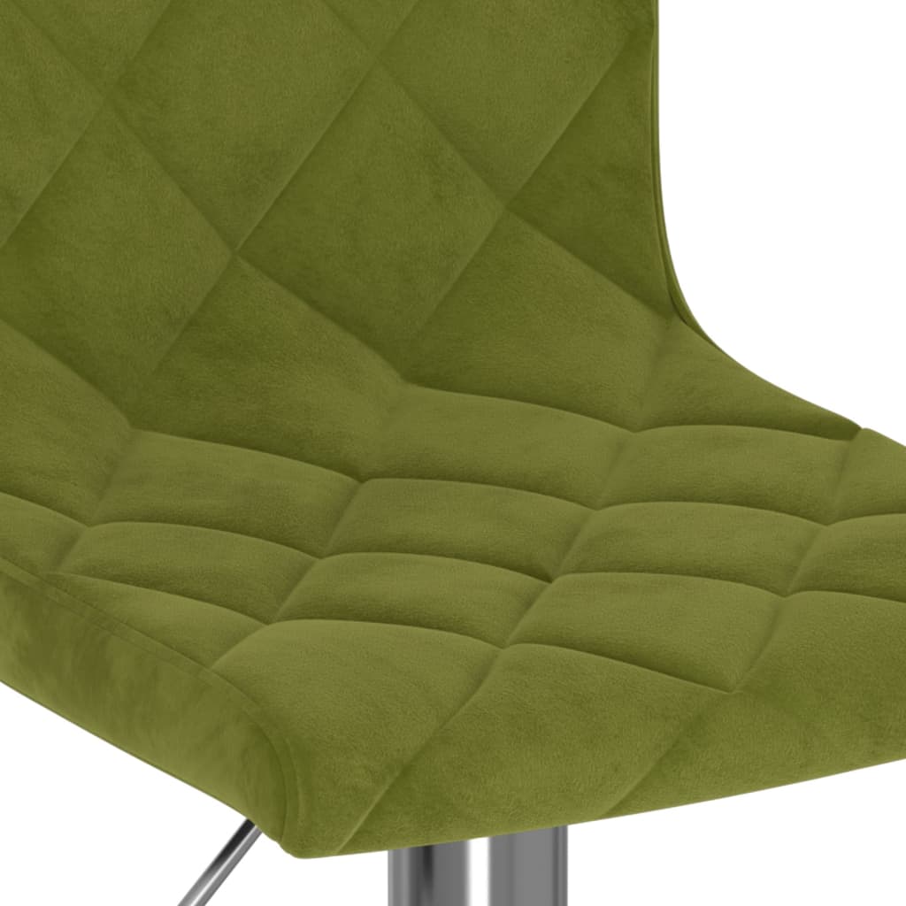 Barkrukken 2 st fluweel lichtgroen is nu te koop bij PeponiXL, paradijselijk wonen!