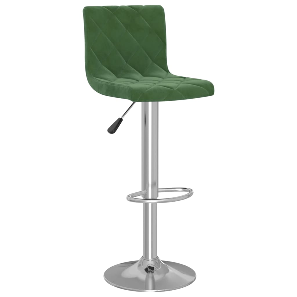 Barkrukken 2 st fluweel donkergroen is nu te koop bij PeponiXL, paradijselijk wonen!