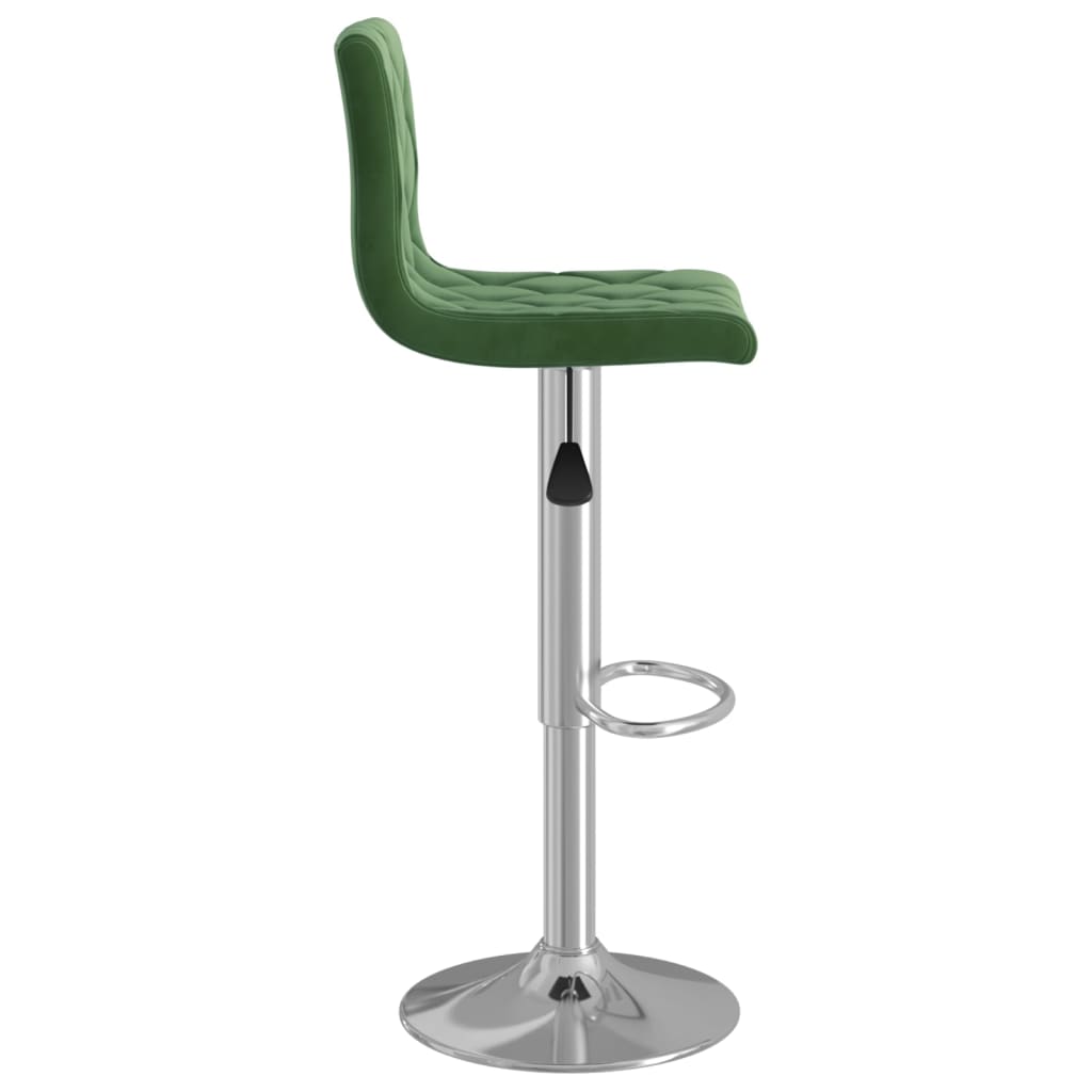 Barkrukken 2 st fluweel donkergroen is nu te koop bij PeponiXL, paradijselijk wonen!