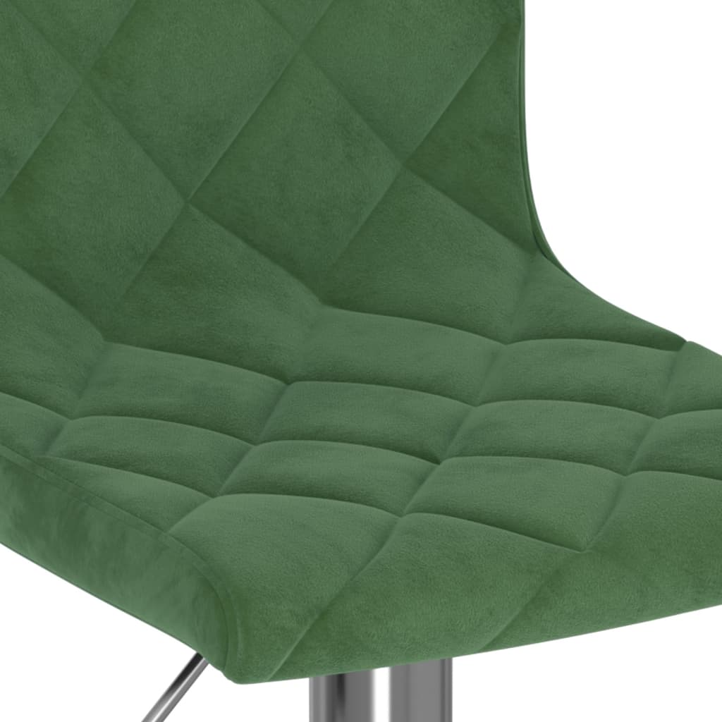Barkrukken 2 st fluweel donkergroen is nu te koop bij PeponiXL, paradijselijk wonen!