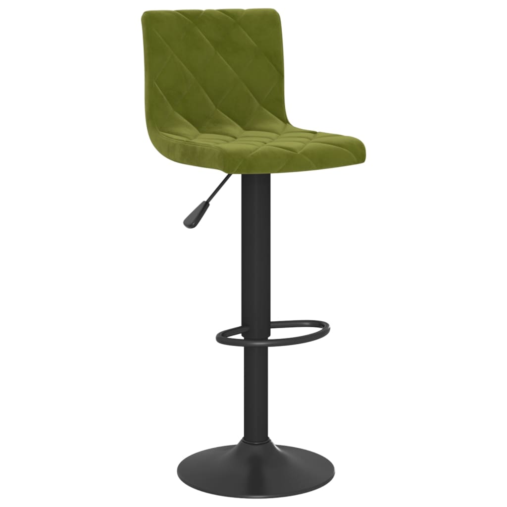 Barkrukken 2 st fluweel lichtgroen is nu te koop bij PeponiXL, paradijselijk wonen!