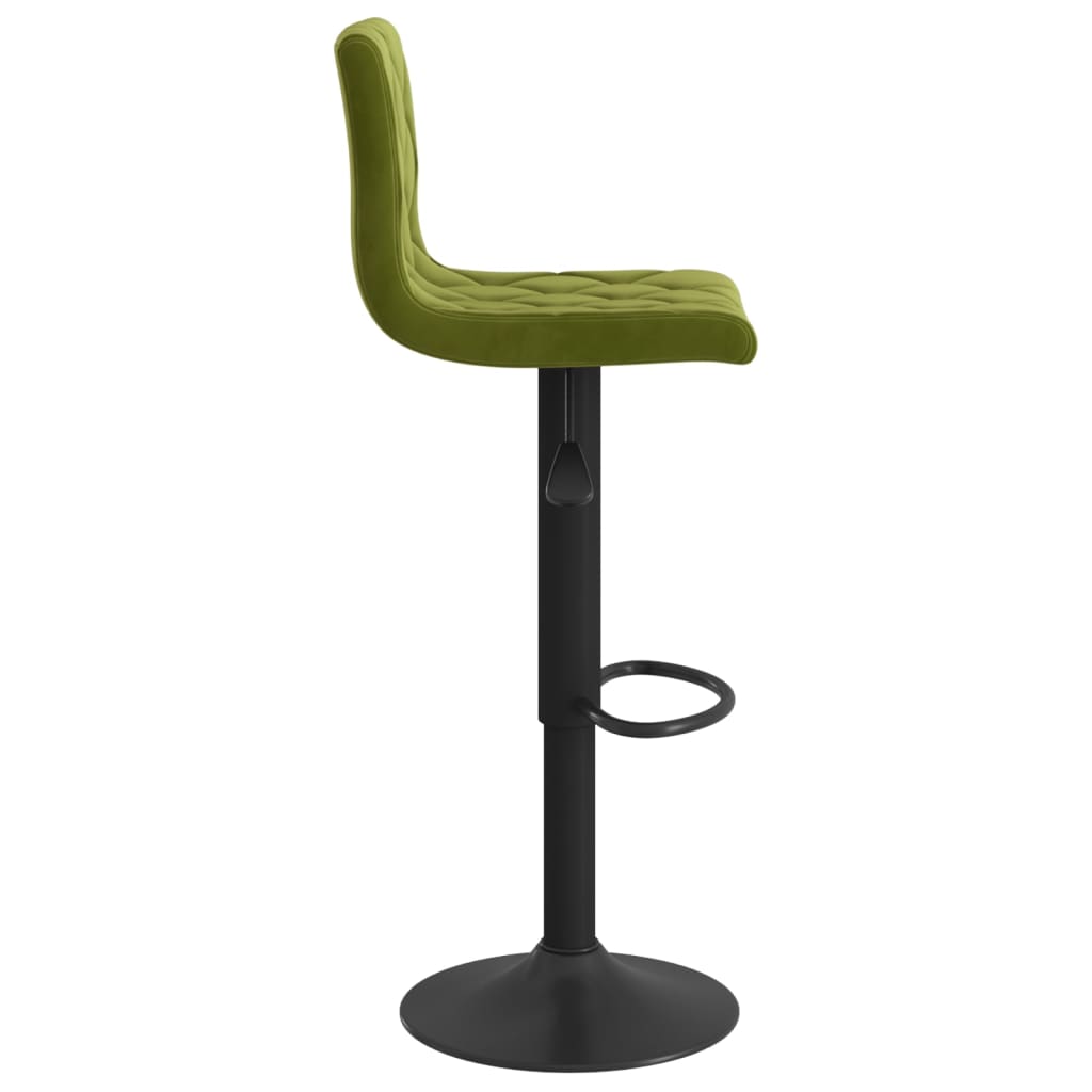 Barkrukken 2 st fluweel lichtgroen is nu te koop bij PeponiXL, paradijselijk wonen!