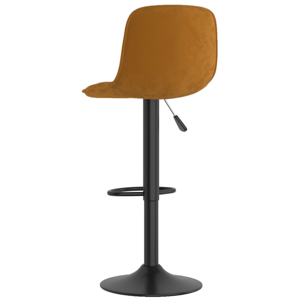 Barkrukken 2 st fluweel bruin is nu te koop bij PeponiXL, paradijselijk wonen!