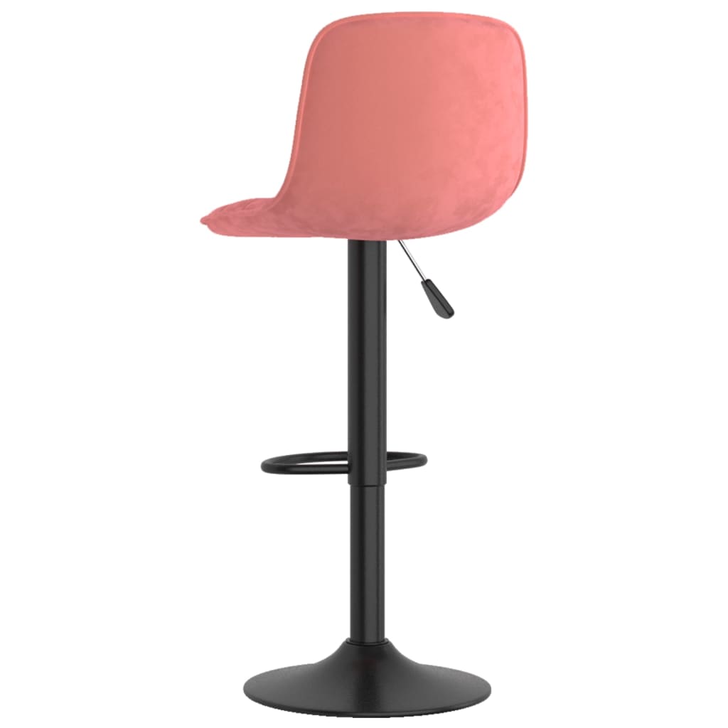 Barkrukken 2 st fluweel roze is nu te koop bij PeponiXL, paradijselijk wonen!