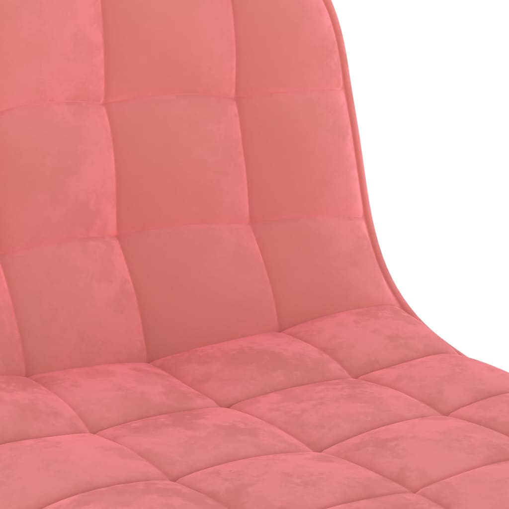 Barkrukken 2 st fluweel roze is nu te koop bij PeponiXL, paradijselijk wonen!