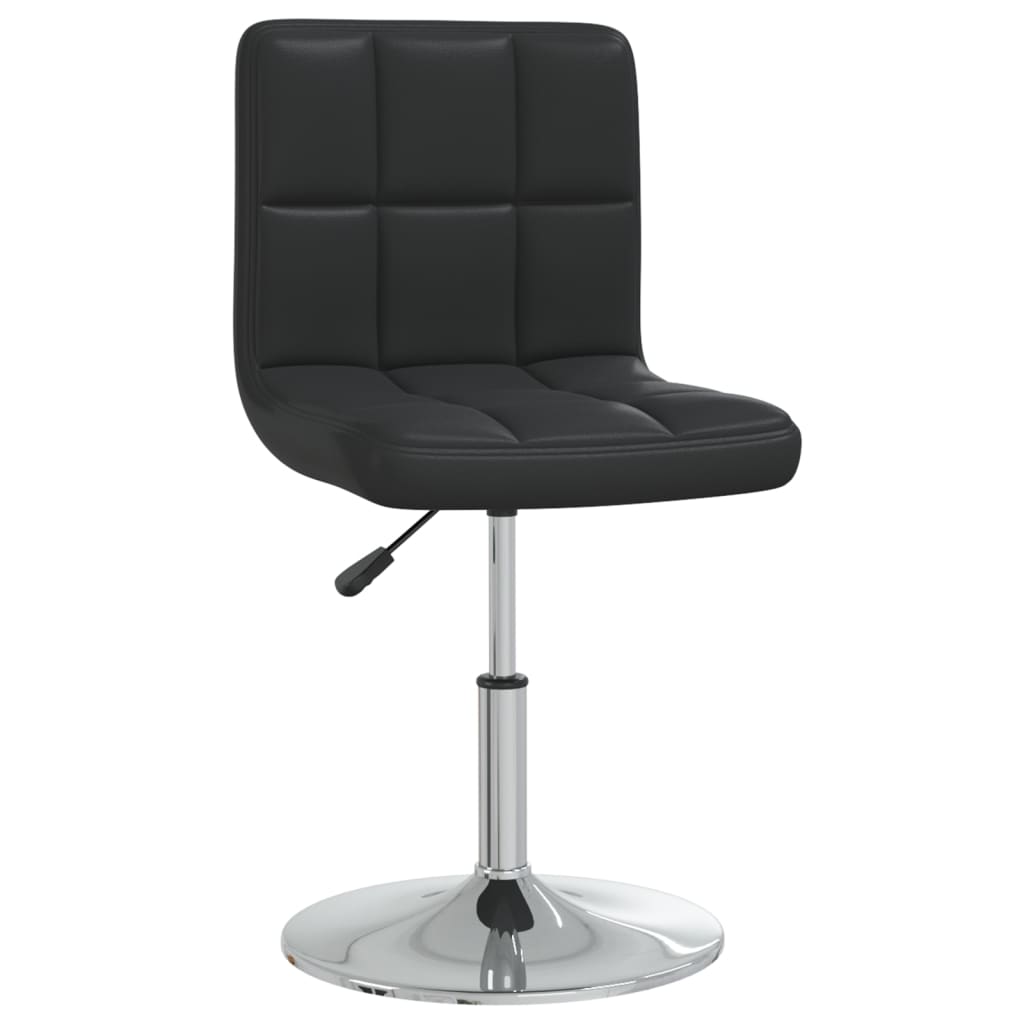 Eetkamerstoelen 2 st kunstleer zwart is nu te koop bij PeponiXL, paradijselijk wonen!