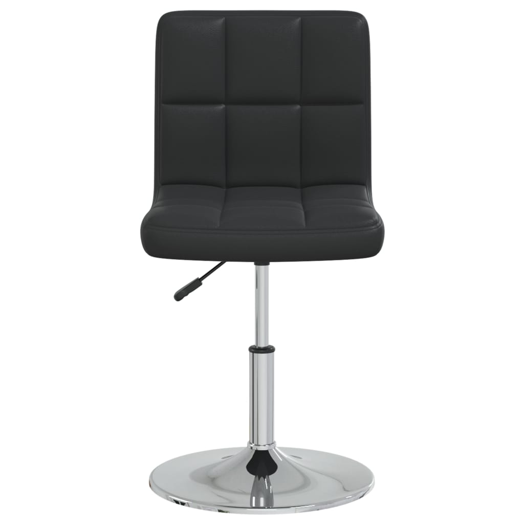 Eetkamerstoelen 2 st kunstleer zwart is nu te koop bij PeponiXL, paradijselijk wonen!