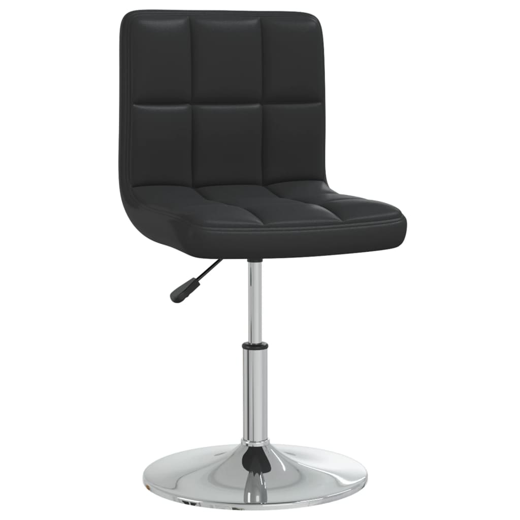 Eetkamerstoelen 4 st kunstleer zwart is nu te koop bij PeponiXL, paradijselijk wonen!