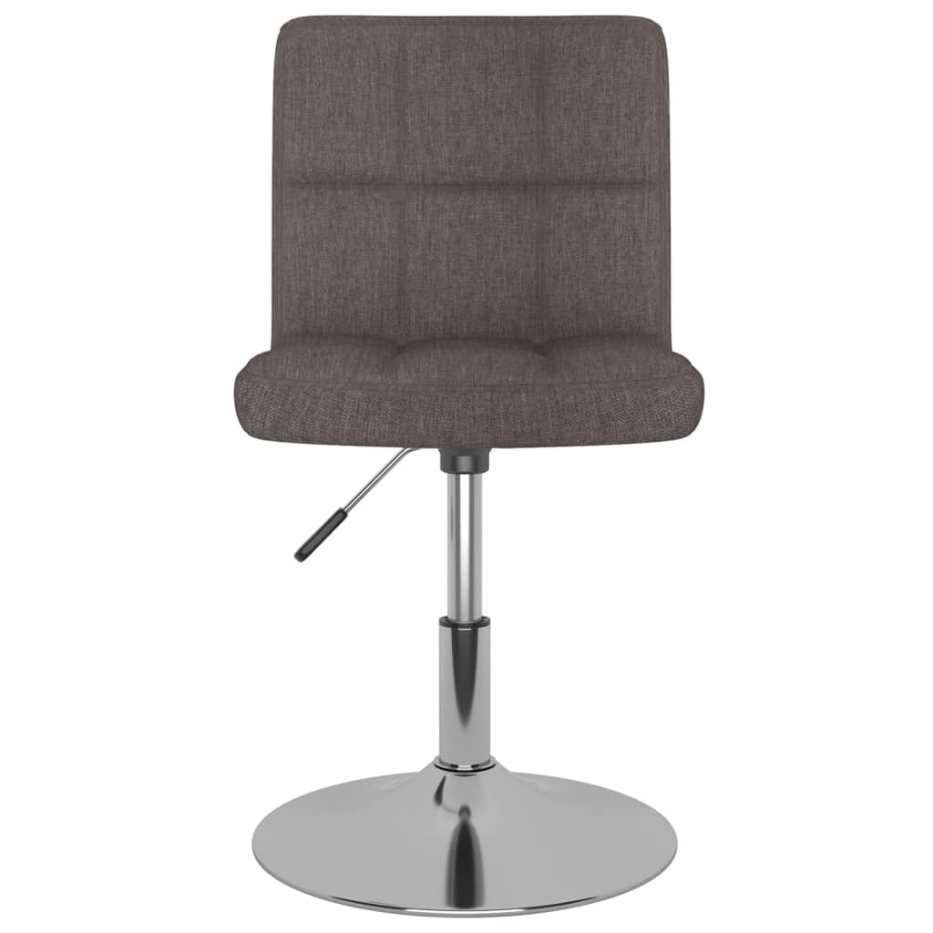 Eetkamerstoelen draaibaar 2 st stof taupe is nu te koop bij PeponiXL, paradijselijk wonen!