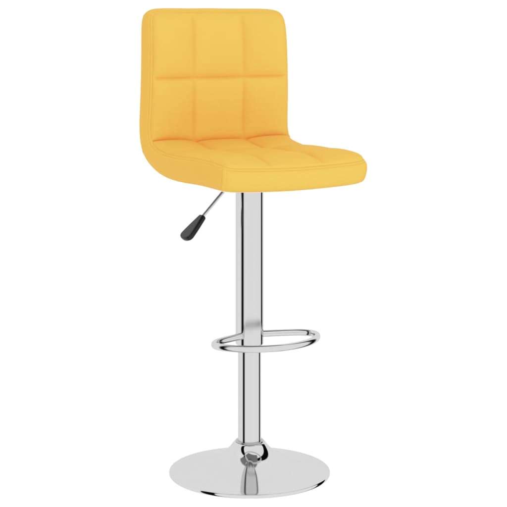 Barkrukken 2 st stof mosterdgeel is nu te koop bij PeponiXL, paradijselijk wonen!