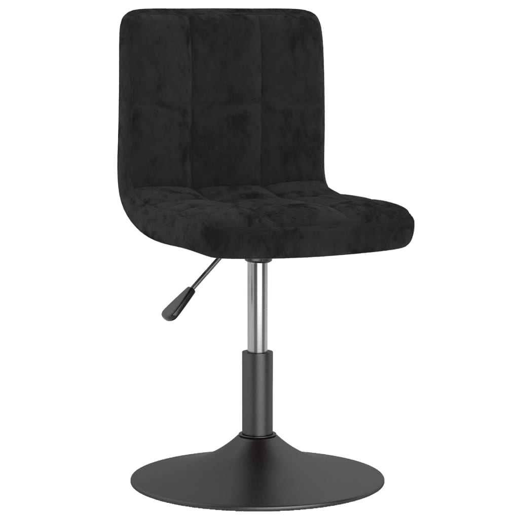 Barkruk draaibaar fluweel zwart is nu te koop bij PeponiXL, paradijselijk wonen!