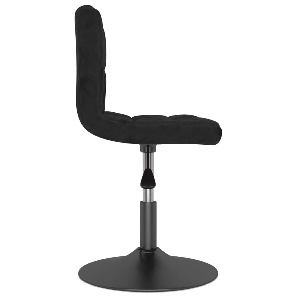 Barkruk draaibaar fluweel zwart is nu te koop bij PeponiXL, paradijselijk wonen!