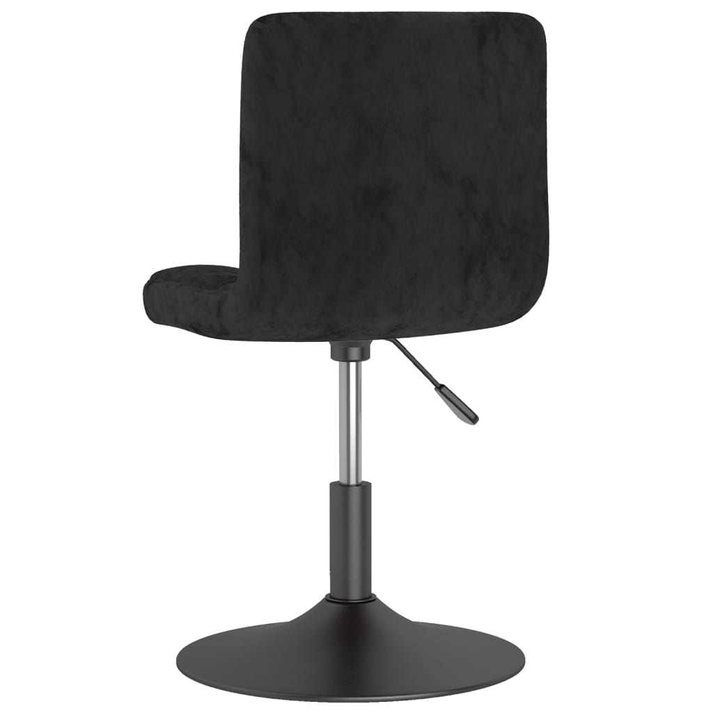Barkruk draaibaar fluweel zwart is nu te koop bij PeponiXL, paradijselijk wonen!