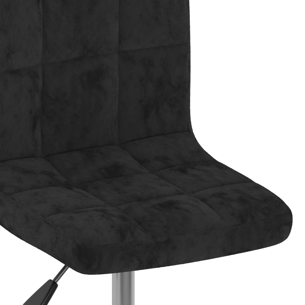 Barkruk draaibaar fluweel zwart is nu te koop bij PeponiXL, paradijselijk wonen!