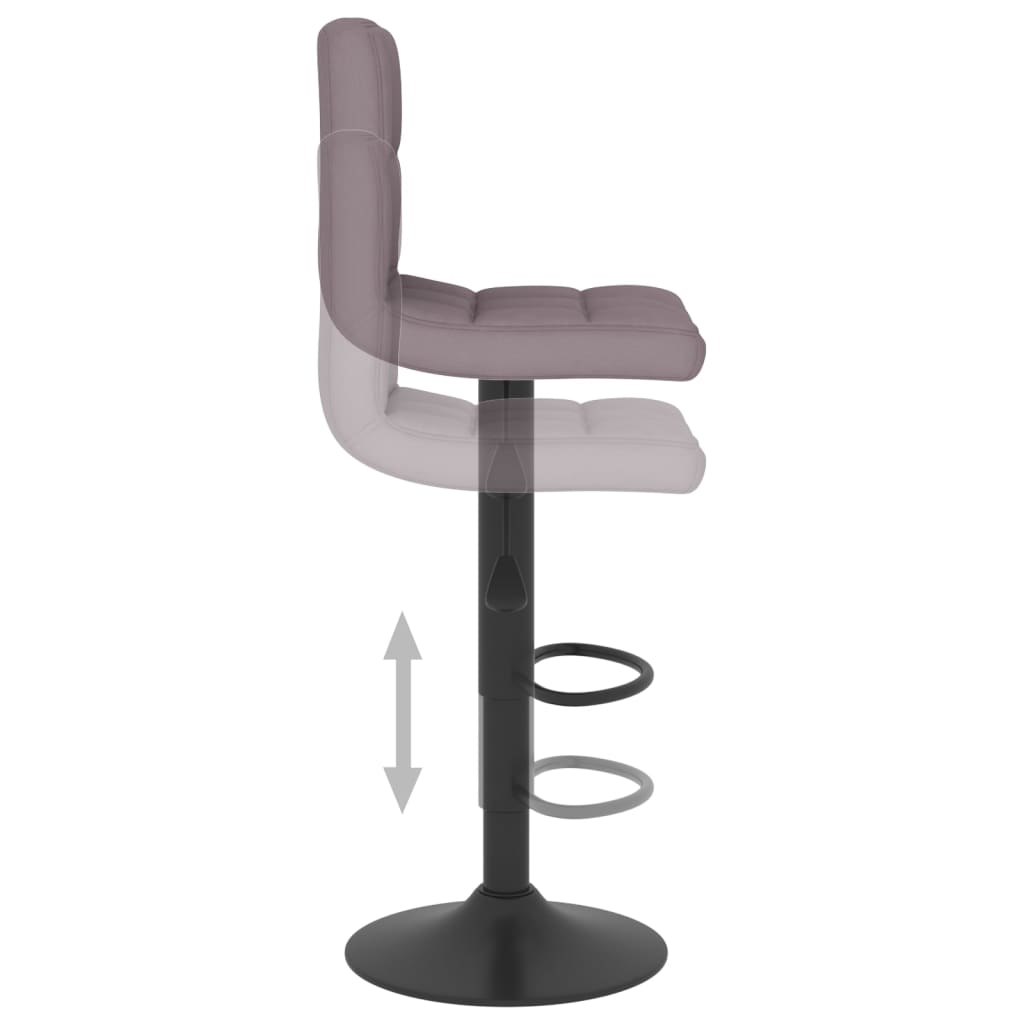Barkrukken 2 st stof taupe is nu te koop bij PeponiXL, paradijselijk wonen!