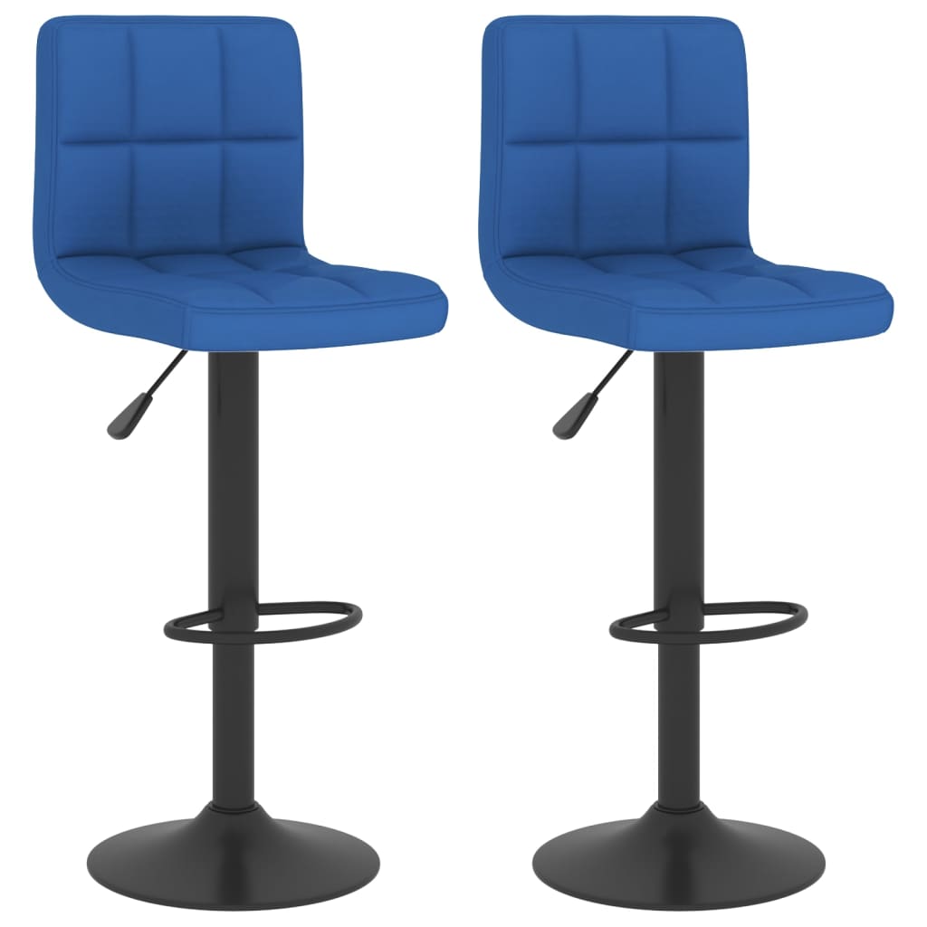 Barkrukken 2 st stof blauw is nu te koop bij PeponiXL, paradijselijk wonen!