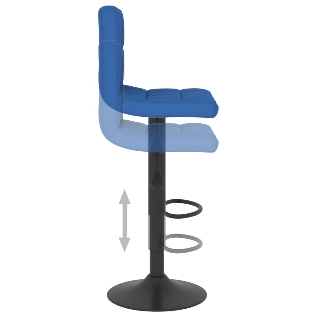 Barkrukken 2 st stof blauw is nu te koop bij PeponiXL, paradijselijk wonen!