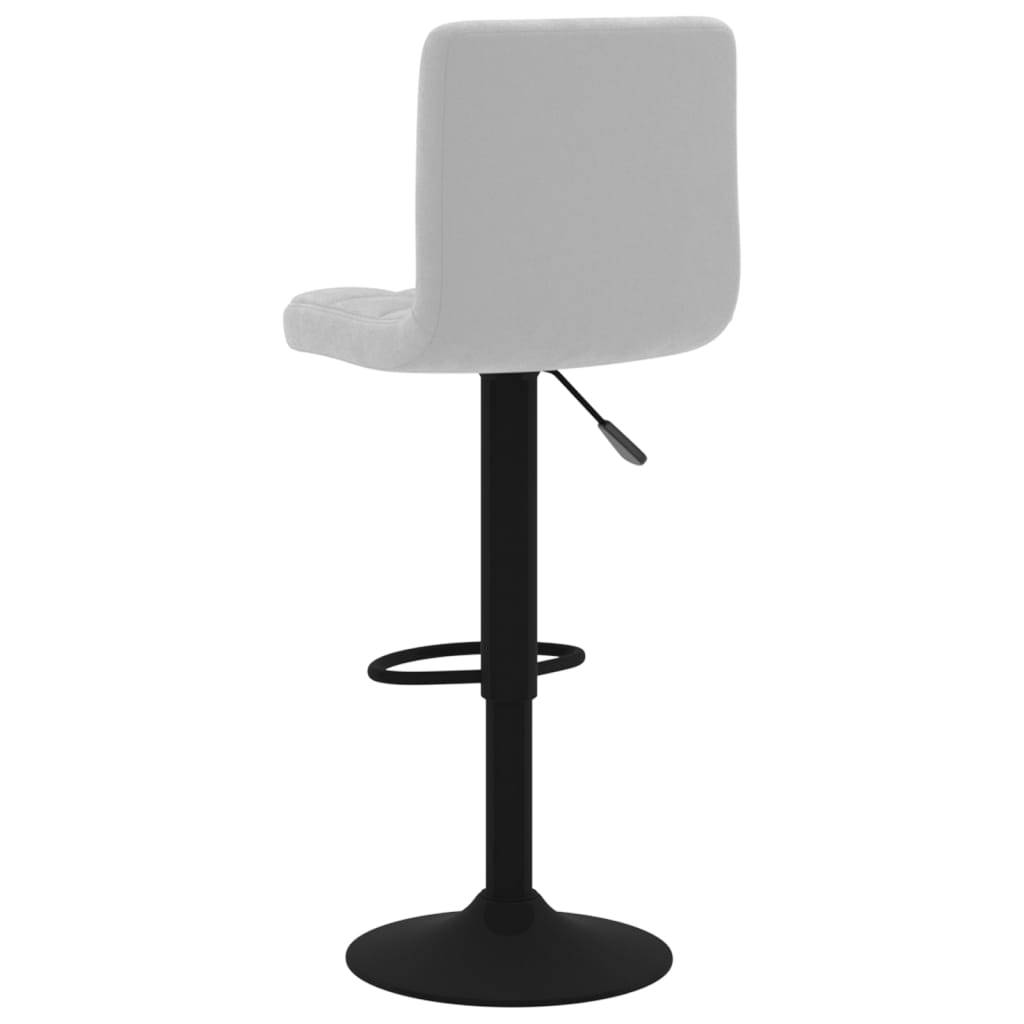 Barkruk fluweel lichtgrijs is nu te koop bij PeponiXL, paradijselijk wonen!