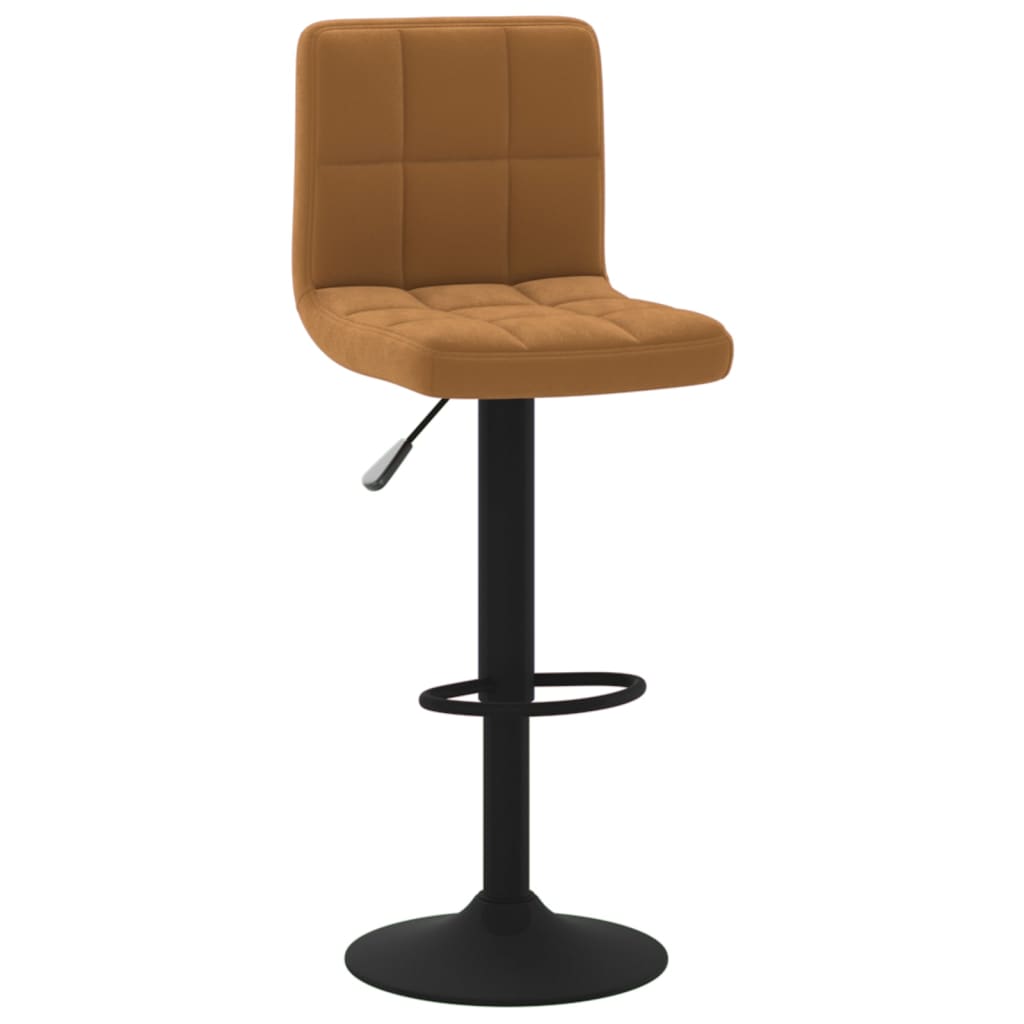 Barkrukken 2 st fluweel bruin is nu te koop bij PeponiXL, paradijselijk wonen!